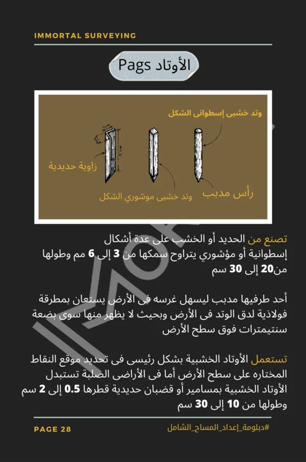 39 كتاب مساحة جيودوسية ومستوية وتفصيلية